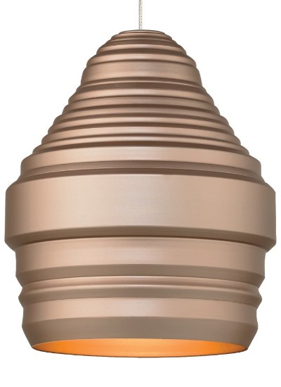 Foto para Mini 30k Satin Nickel 90cri MP-Mini Ryker Pendant GD, sn