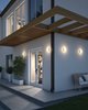 Picture of 12w Boxie 30k Charcoal 90cri Boxie Small Outdoor Wall/Ceiling  Small 80 CRI 300