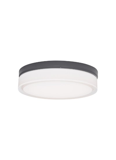 Picture of 12w Cirque 30k Charcoal 90cri Cirque Small Outdoor Wall/Ceiling  Small 80 CRI 30