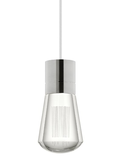 Picture of 9w Alva 22k Satin Nickel 90cri TD-Alva Pendant 11 WH SN -LED922