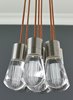 Picture of 9w Alva 22k Satin Nickel 90cri TD-Alva Pendant 11 WH SN -LED922