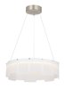 Picture of 20w Stratos 27k Transparent Glass 90cri Stratos Chandelier 24IN FS-LED927