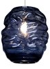 Picture of 35w Audra Glass Shade Black TD-Audra Grande Pendant SB bk