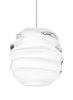 Picture of 35w 500lm Audra Satin Nickel TD-Audra Pendant WHsn