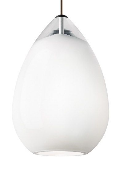 Foto para 20w 800lm Alina 27k Satin Nickel 80cri TD-Alina Grande Pendant WHsn-LED827