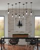 Picture of 9w Alva 30k Black 90cri TD-Alva Pendant 11 BK BK -LED930