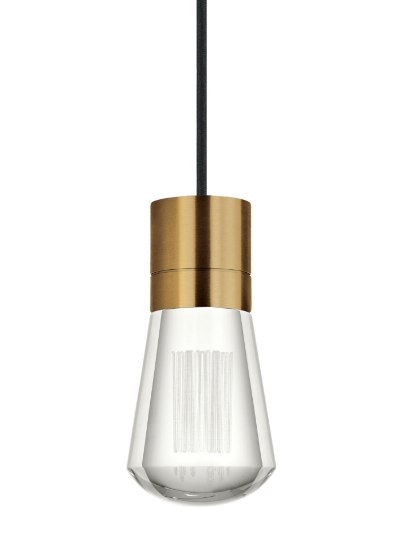 Foto para 9w Alva 22k Aged Brass 90cri TD-Alva Pendant 11 BK AB -LED922