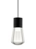 Picture of 9w Alva 22k Black 90cri TD-Alva Pendant 11 BK/WH BK -LED922