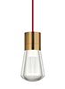 Foto para 9w Alva 22k Aged Brass 90cri TD-Alva Pendant 11 RD AB -LED922