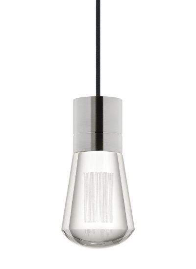 Picture of 9w Alva 30k Satin Nickel 90cri TD-Alva Pendant 3 BK SN -LED930