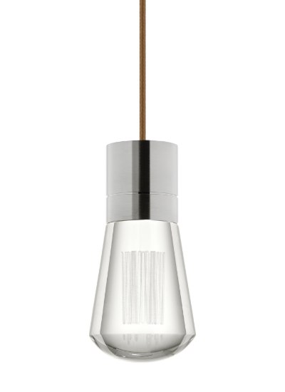 Picture of 9w Alva 22k Satin Nickel 90cri TD-Alva Pendant 3 BN SN -LED922