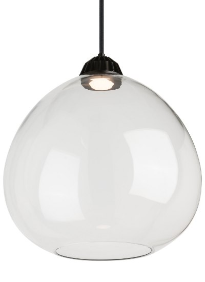 Picture of 9w Bristol 30k Black 90cri TD-Bristol Pendant LG, CL, bk, -LED930