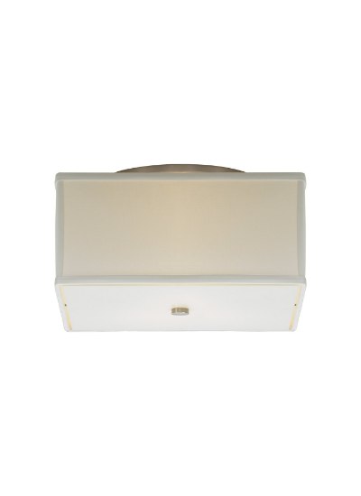 Foto para 300w Chambers Satin Nickel TD-Chamb Ceil lg white, sn