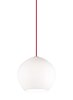 Picture of 15w Cleo 30k Satin Nickel E26 Medium Base G40 90cri TD-Cleo Pendant GD WH RD SN -LED830