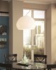 Picture of 15w Cleo 30k Satin Nickel E26 Medium Base G40 90cri TD-Cleo Pendant GD WH RD SN -LED830