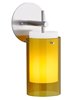 Picture of 75w Echo Satin Nickel TD-Echo Wall amber, sn