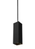 Foto para 15w Exo 35k Metal Shade Black 90cri TD-Exo Pendant 18IN 12INin 30° BK BK -LED935