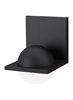 Foto para 9w Sphere Rubberized Black Sphere Wall FR BL LEDWD 1