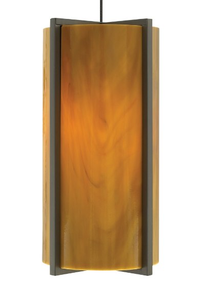 Picture of 8w Essex 30k Satin Nickel 80cri MO-Essex Pend amber, sn LED