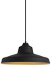 Picture of 75w Zevo Aluminum Black/Gold Medium Base Zevo Pendant BLGD No Lamp