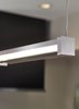 Picture of 16w Gia 40k Satin Nickel 80cri MO-Gia Linear Suspension 300lm/ft, 48IN, CL, sn, -