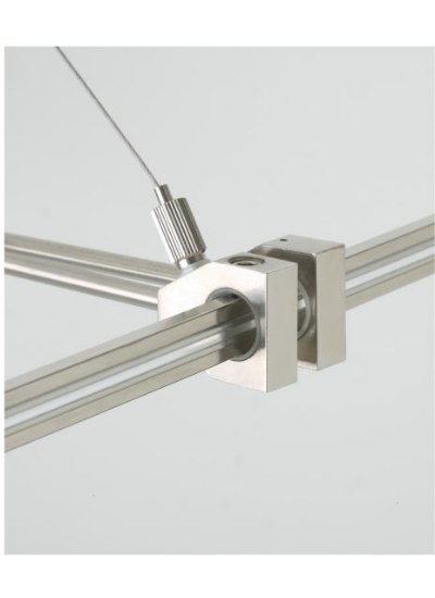 Picture of Monorail Satin Nickel MO-power outside rigger, sn