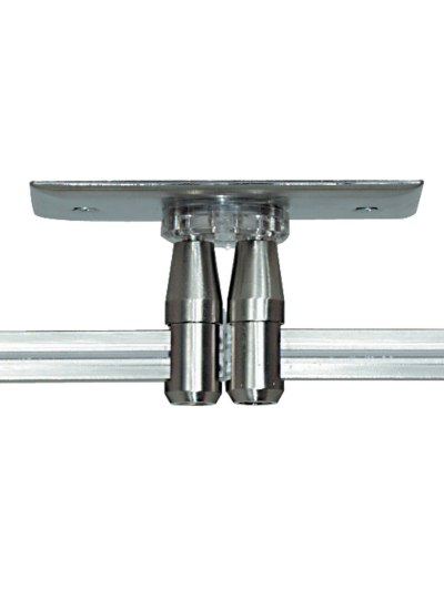 Picture of Monorail Satin Nickel MO-P.F.Cpy Rectngl dual fd, sn