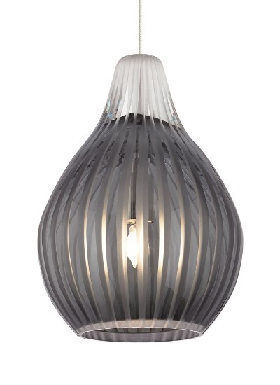 Foto para 20w Avery Chrome MO-Avery Pendant Smoke, ch