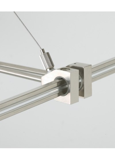 Picture of Monorail Satin Nickel MO-support outside rigger, sn