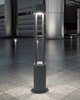 Picture of Turbo 30k Charcoal 80cri Turbo Bollard 80 CRI 3000K 42IN 20 Clear Flat CL 1