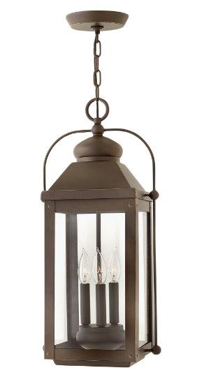 Foto para 5w Outdoor Anchorage CAND. LED Clear Light Oiled Bronze Hanging