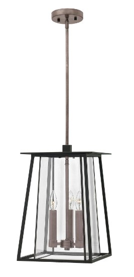 Picture of 60w Outdoor Walker CAND Bound Clear Black Hanging