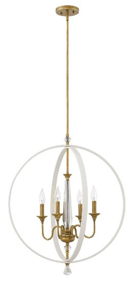 Foto para 60w Chandelier Waverly CAND Warm White Stem Hung Single Tier