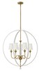 Picture of 60w Chandelier Waverly CAND Warm White Stem Hung Foyer