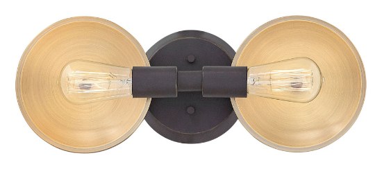 Foto para 100w Bath Boyer MED Oil Rubbed Bronze Bath Two Light