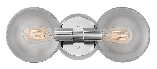 Picture of 100w Bath Boyer MED Polished Nickel Bath Two Light