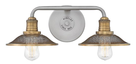 Picture of 100w Bath Rigby MED Antique Nickel Bath Two Light