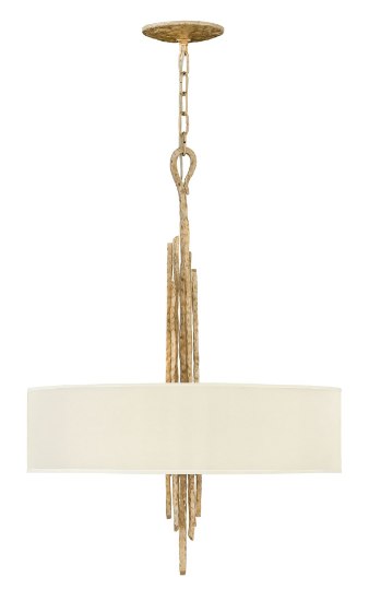 Picture of 60w Chandelier Spyre CAND Champagne Gold Single Tier Pendant