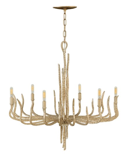 Picture of 60w Chandelier Spyre CAND Champagne Gold Single Tier