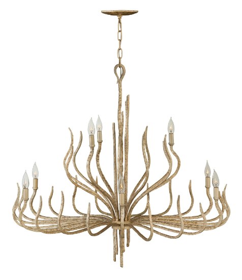 Picture of 60w Chandelier Spyre CAND Champagne Gold Two Tier