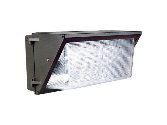 Foto para 59w ≅400w 7128lm 40K Forward Throw No-Visor LED Bronze Wallpack