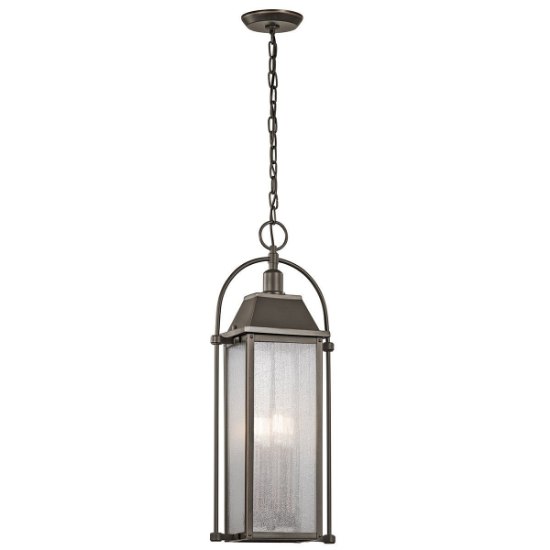 Foto para 240w (4 x 60w) 11" Harbor Row 4-Light CAND B Olde Bronze Outdoor Pendant