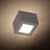 Picture of 16w 750lm 30K 5" Rubix Outdoor LED WW Graphite Ceiling Flush Mount