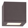 Foto para 16w 750lm 30K 5" Rubix Outdoor LED WW Bronze Ceiling Flush Mount