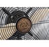 Foto para 31.5w 12" Skyy English Bronze with Solid Beechwood Blades Damp Wall Fan