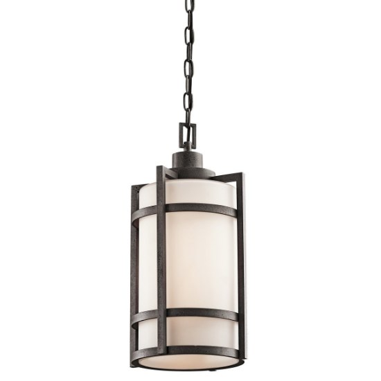 Foto para 150w 10" Camden Anvil Iron MED 1-Light Outdoor Pendant