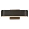 Picture of 27w Montreal SSL 90Plus CRI Bronze Frosted Marine Grade Wet Location Wall Fixture (OA HT 2.48)