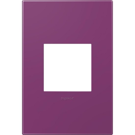 Foto para adorne Plastics Plum 1-Gang Wall Plate