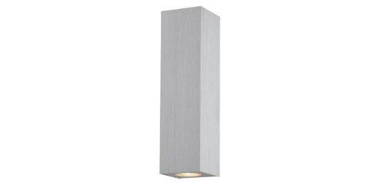 Picture of 16w 730lm 30K 11" C-4 Brushed Aluminum WW LED Wall Sconce