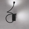 Picture of 17w 623lm 29" Stretch Titanium Swing Arm WW LED 2-Light Dimmable Wall Light